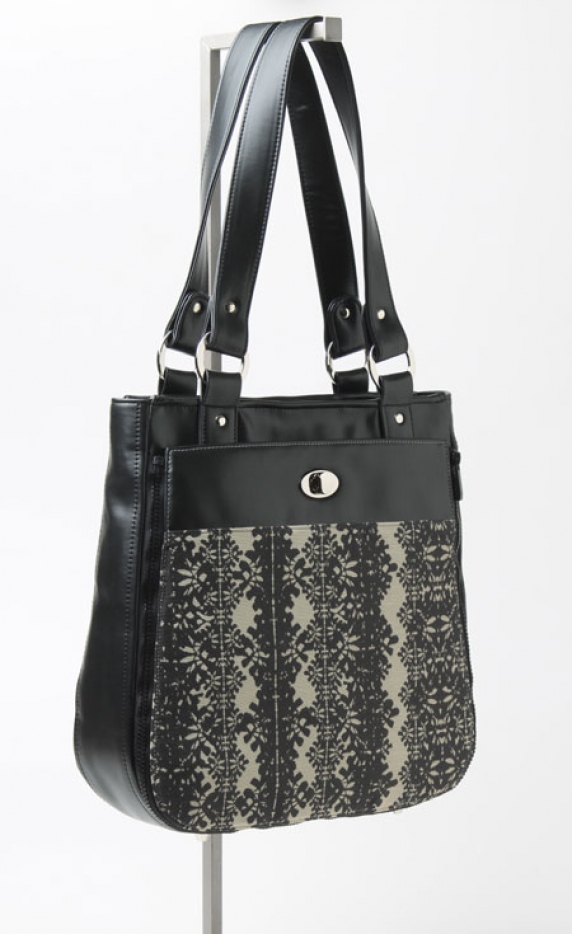 Tote with Rail Pocket