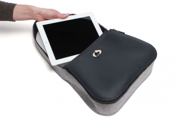 Handbag with iPad