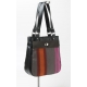 Tote with Painted Stripe pocket