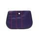 Handbag Pocket - Multi-Stripe in Purple Squash